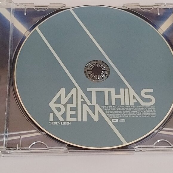 Matthias Reim Sieben Leben CD 2010 EMI - Picture 3 of 4